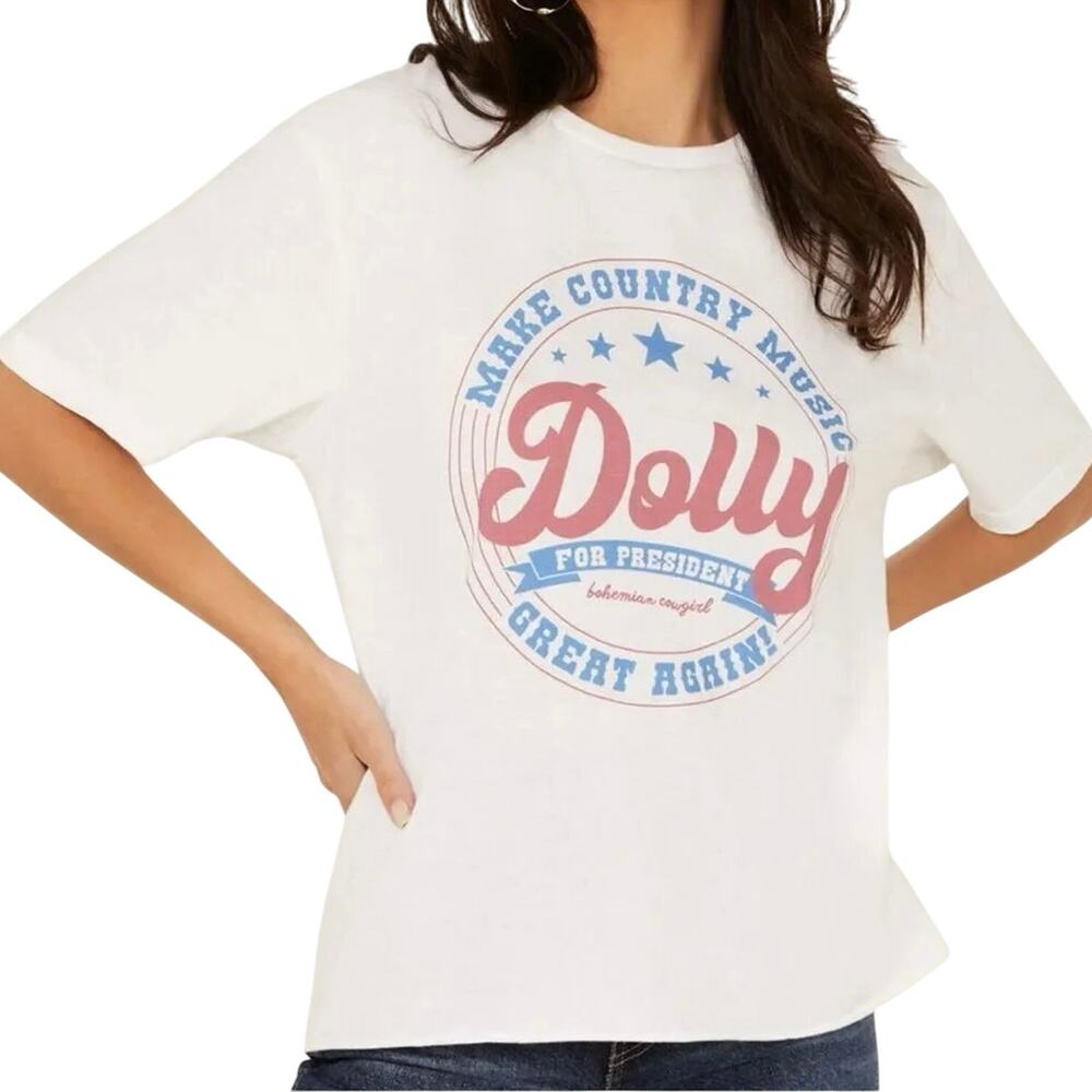 DOLLY PARTON Make Country Music Great Again Tee Size 2X New without Tag